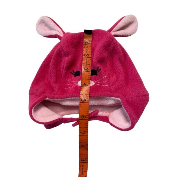 Nwt Childrens Place Infant Bunny Rabbit Fleece Winter Hat 6-12 Months Baby - Picture 7 of 8
